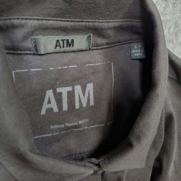 ATM Anthony Thomas Melillo Jumpsuit Womens Small Utility Painter Carpenter - Picture 8 of 11